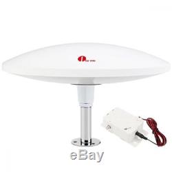 1byone Amplified Marine Antenna with Omni-directional 360° Reception, 70