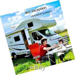 1byone Amplified RV Antenna with Omni-directional 360 Reception, 70 Miles Out