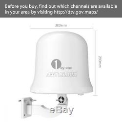1byone Antcloud Outdoor TV Antenna with Omni-Directional 360 Degree