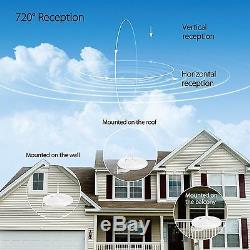 1byone Outdoor HDTV Antenna with Omni-directional 720 Degree Reception 85 Mil