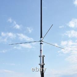 200-Watt Dual-Band 3-Section Fiberglass Base Antenna with 50-Ohm UHF SO-239