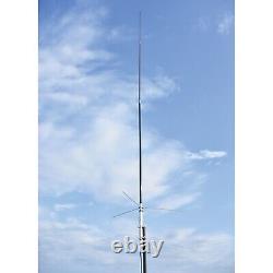 200-Watt Dual-Band 3-Section Fiberglass Base Antenna with 50-Ohm UHF SO-239