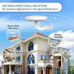 2020 New Version Hdtv Antenna 1Byone 360° Omni-Directional Reception Amplif