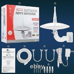 2020 New Version Outdoor TV Antenna 1byone 720°Omni-Directional Recep. New
