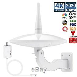 2020 New Version Outdoor TV Antenna 1byone 720°Omni-Directional Reception