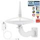 2020 New Version Outdoor Tv Antenna 1byone 720°omni-directional Reception