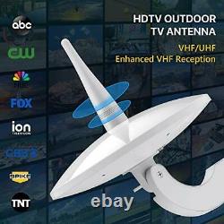 2020 New Version Outdoor TV Antenna 1byone 720°Omni-Directional Reception