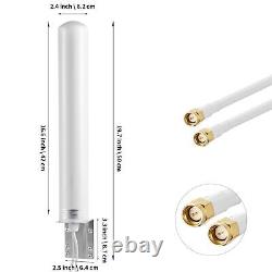 2x2 MIMO Omni-Directional 11-13dBi Antenna Kit Compatible with AT&T, Verizon