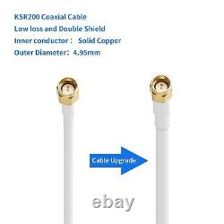 2x2 MIMO Omni-Directional 11-13dBi Antenna Kit Compatible with AT&T, Verizon