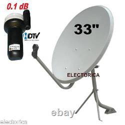 33 High Quality Ku Satellite Dish Antenna Fta Linear Lnb Sat 97 Galaxy 25 33