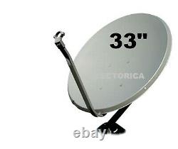 33 Ku Band Satellite Dish Antenna Fta Free To Air Lnb Chinese Persian 97 118