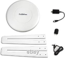 360° Omnidirectional HDTV Antenna 150 Miles Indoor/Outdoor Smart Solution