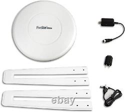 360° Omnidirectional Outdoor HDTV Antenna 150-Mile Range, Supports 4 TVs