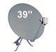 39 Inch Ku Satellite Dish Antenna For Fta Linear Lnb 36 X 39 For 97 95 Galaxy 19