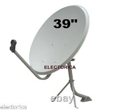 39 KU BAND SATELLITE DISH ANTENNA For FTA FREE TO AIR CHINESE PERSIAN 97 W 36