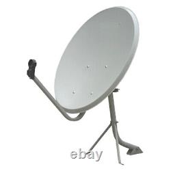 39 KU BAND SATELLITE DISH ANTENNA For FTA FREE TO AIR CHINESE PERSIAN 97 W 36