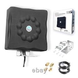 5G LTE Antenna Outdoor, 2X2 MIMO 600-8000 MHz Omni-Directional Aerial Both