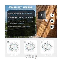 5G LTE Antenna Outdoor, 2X2 MIMO 600-8000 MHz Omni-directional External Aeria