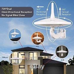 720° Dual-Omni Directional Extremely High Reception Outdoor TV Antenna for Mult
