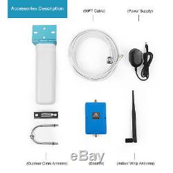 850/1900MHz 72dB Phone Signal Booster 2G 3G Repeater + Omni Directional Antenna