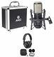 Akg P420 Studio Condenser Recording Podcasting Microphone Mic+case+headphones
