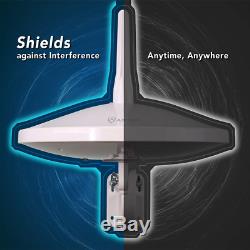 ANTOP 720°Dual-Omni-Directional Outdoor HDTV Antenna UFO Aesthetic Design with