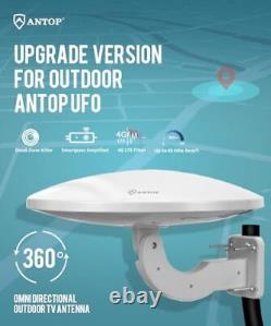 ANTOP TV Antenna for Local Channels, Outdoor HDTV Antenna for Digital Smart