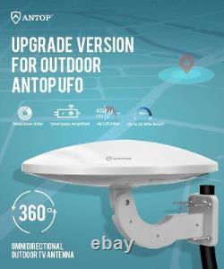 ANTOP TV Antenna for Local Channels, Outdoor HDTV Antenna for Digital Smart T