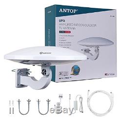 ANTOP UFO 360° Omni-Directional Outdoor HDTV Antenna 65 Miles Range with & 4G 4K