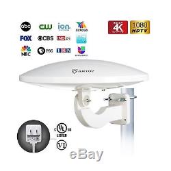 ANTOP UFO Outdoor TV Antenna, 360°Omni Directional Reception High Gain TV Ant