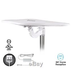 ANTOP WING Omni-Directional Outdoor HDTV Antenna with Smartpass Amplifier 4G and