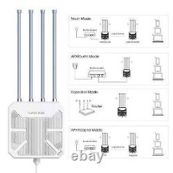 AX3000 Outdoor Router WiFi 6 Gigabit Dual Band IP67 Weathproof up to 128 Devices