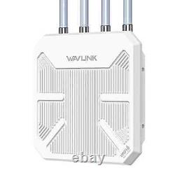 AX3000 Outdoor Router WiFi 6 Gigabit Dual Band IP67 Weathproof up to 128 Devices