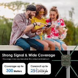 AX3000 WiFi 6 Range Extender Wireless Repeater Outdoor 360-Degree Full Coverage