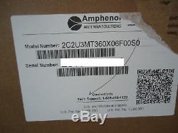 Amphenol C2U3MT360X06F00S0 Hepta Band, 14-Port, Canister, Omni, XPOL, 360° NEW