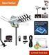 Amplified Digital Tv Antenna With Remote Support 150 Miles Range, 4k 1080p