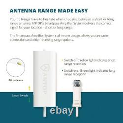 Antop Antenna Inc. AT-401BV Smartpass Amplified Indoor/Outdoor HDTV Antenna