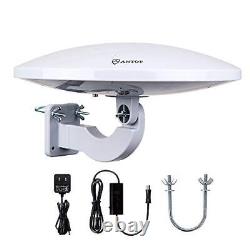 Antop Pl414bg Hdtv Antenna Ufo 360 Omnidirectional Reception With Smartpass Ampl