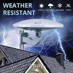 Antop Pl414bg Hdtv Antenna Ufo 360 Omnidirectional Reception With Smartpass Ampl