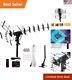 Boost Signal With 200-mile Outdoor Hdtv Antenna + Installation Kit Included