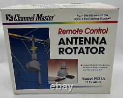 Channel Master Remote Control Antenna Rotator 9521A 117V 60Hz NIB Open Box