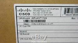 Cisco AIR-ANT1728 2.4GHz 5.2dBi RP-TNC Omni Ceiling Mount HGA Antenna NEW NEU