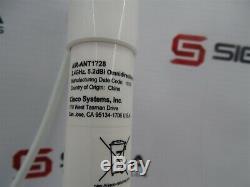 Cisco Systems AIR-ANT1728 Ceiling Omni Antenna, 2.4 GHz withRP-TNC Lot Of 2