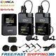 Comica Boomx-d2 2.4g Wireless Microphone System For Iphone Dlsr Sony Nikon Canon