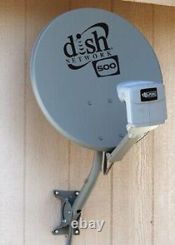 Dish Network Satellite 500 KIT Pro Twin LNB Antenna 110 119 DP LNBF DishPro plus