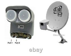 Dish Network Satellite 500 KIT Pro Twin LNB Antenna 110 119 DP LNBF DishPro plus