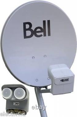 Dish Network Satellite 500 KIT Pro Twin LNB Antenna 110 119 DP LNBF DishPro plus