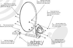 Dish Network Satellite 500 KIT Pro Twin LNB Antenna 110 119 DP LNBF DishPro plus