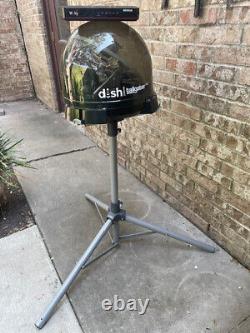 Dish Tailgater Pro Satellite TV Antenna KING DTP4900-AO, Wally receiver, tripd