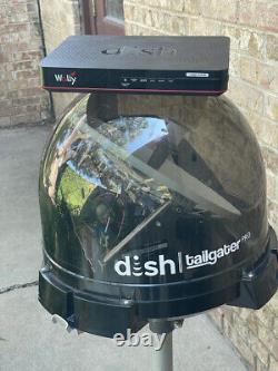 Dish Tailgater Pro Satellite TV Antenna KING DTP4900-AO, Wally receiver, tripd